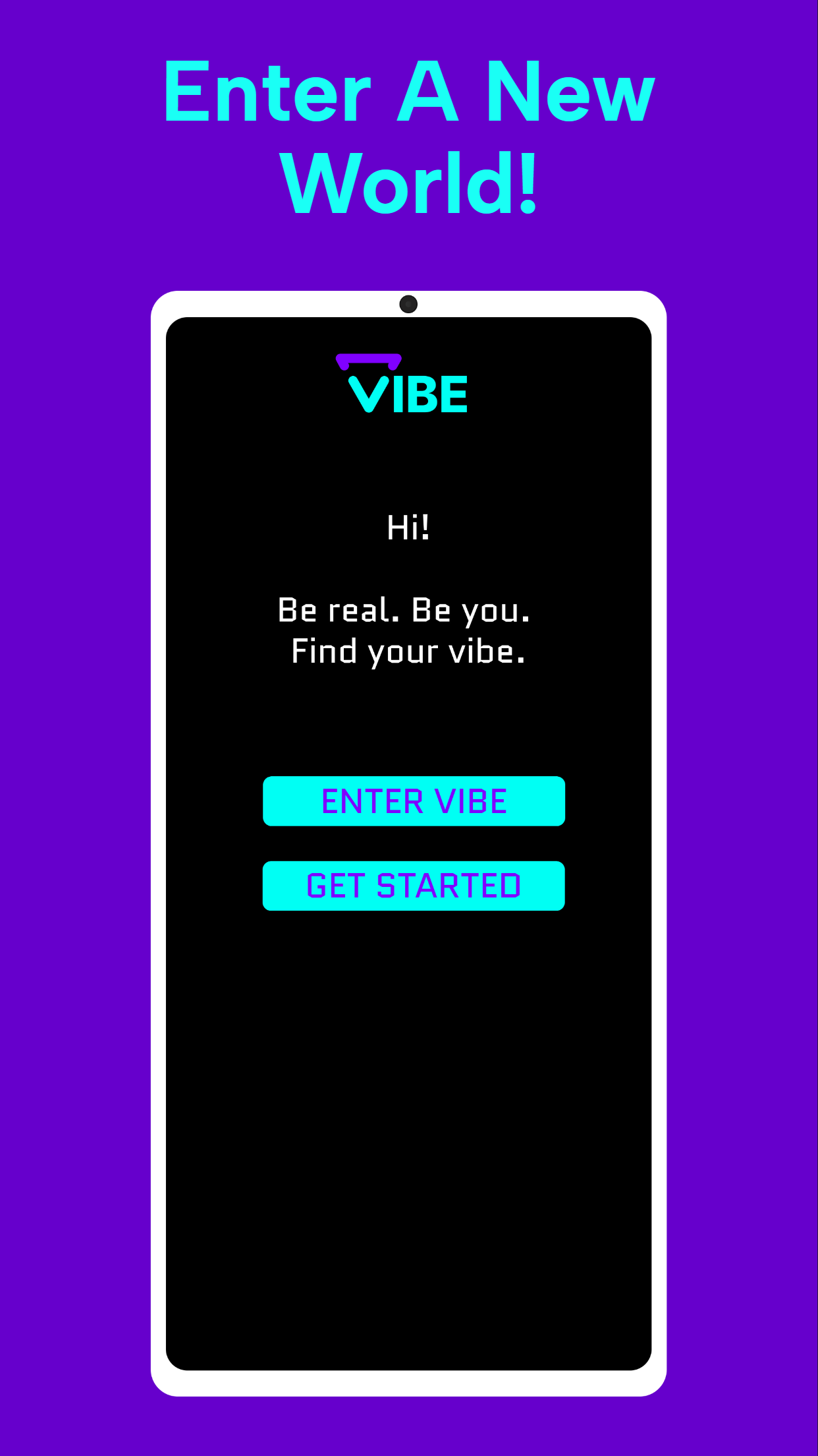 Vibe app screenshot